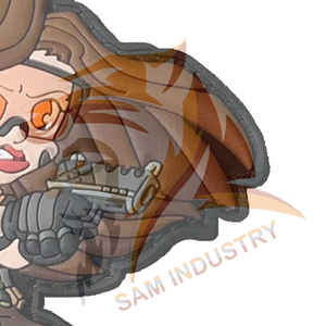 High Quality Eco-Friendly PVC <b>Patch</b> Waterproof Custom Colors & Sizes Custom Printed Wholesale Low Price Pvc <b>Patches</b> - Product Image 6