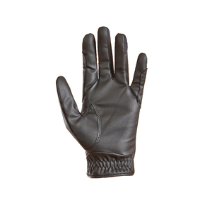Gants en cuir pour hommes avec logo personnalisé – Mitaines classiques noires pour la conduite et l'hiver – Qualité supérieure en cuir pleine fleur OEM - Product Image 6