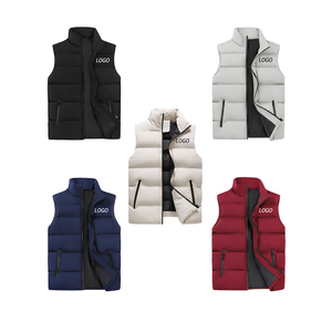 Gilet matelassé léger pour homme, veste sans manches isolée, logo personnalisé, marque privée, fabricant OEM, vente en gros, vêtements haut de gamme - Product Image 6