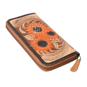 Hair-On Cowhide Leather Crossbody Bag | Hand Tooled Fringe Shoulder <b>Purse</b> | Western Bohemian Style Bag - Product Image 5