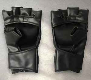 Guantes de Boxeo XERET SPORTS MMA-004 de Alta Calidad, de Cuero PU, Palma Abierta, Transpirables, Antideslizantes, con Cierre de Gancho y Bucle, Soporte para Muñeca - Product Image 4
