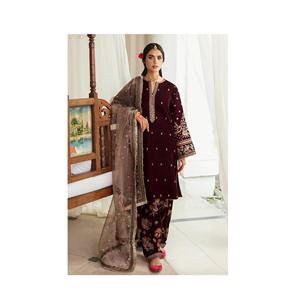 Brodé Main Travail Collection Fête De Mariage Porter Robe Nouvelle Longue Pakistanaise Shalwar Kameez Chemise Indienne Robe Femmes - Product Image 6