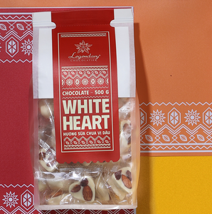 White <b>Chocolate</b> Coated Almonds With Freeze Dry Yogurt And Dry Fruits in Custom Packaging For <b>Chocolate</b> Wholesale - Product Image 5