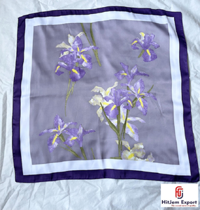 Écharpes en satin personnalisées en gros avec logo, promotion de la marque, cadeaux d'entreprise, fabricant OEM ODM, Nigéria, Ghana, Kenya, Congo - Product Image 6