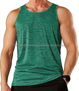 Sous-vêtement sans manches pour homme, personnalisé, respirant, polyester/coton, coupe ajustée, été - Product Image 1