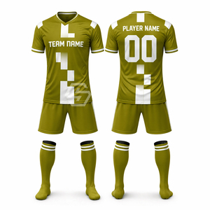 Tenues de football de qualité supérieure, kits de football personnalisés ODM, vêtements d'entraînement imprimés par sublimation, fabricant d'uniformes de football - Product Image 6