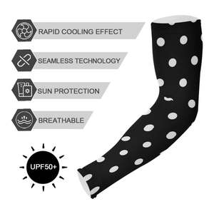 Manchons de compression sportifs confortables et respirants, très demandés, pour le cyclisme professionnel, ensemble de deux pièces pour hommes et femmes - Product Image 3