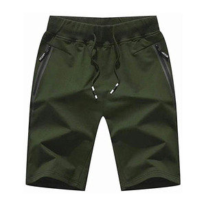 Shorts décontractés pour hommes en gros – Écologiques, séchage rapide, respirants, en coton, couleur unie, pour l'été – Personnalisation de marque disponible - Product Image 2