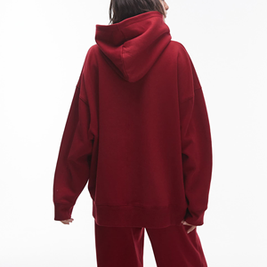 Sweat à capuche tendance à séchage rapide et anti-rétrécissement pour femme, avec poches, en polaire douce, prix de gros, faible MOQ - Product Image 3