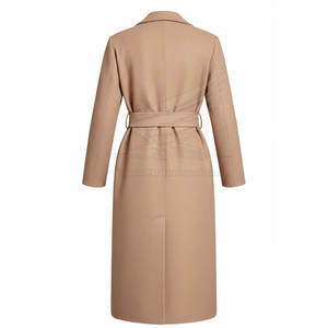 Manteau long d'hiver pour femmes de style moderne, tissu en toile, design respirant, haute qualité - Product Image 3