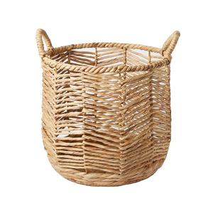Panier en jute 100% naturel, fait main, écologique, tissé, multifonctionnel, avec poignée, organisateur de rangement pour la maison, en provenance du Bangladesh - Product Image 3