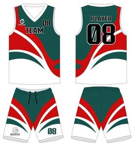 Maillots et shorts de basket-ball personnalisés en polyester respirant 100% imprimés par sublimation, tailles plus grandes, uniformes personnalisés en 3D, certifiés BSCI - Product Image 2