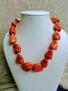 Colliers en perles de résine, mode tendance, perles personnalisées, faits à la main, haute qualité, bijoux unisexes, fabriqués en Inde par Arif Handicrafts. - Product Image 4