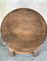 Tabouret de bar très vendu, siège marron, base en étain, style design industriel pour salle à manger, extérieur, hôtel, bar à domicile, chambre