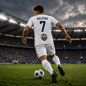 เสื้อฟุตบอล Salstar รุ่นใหม่ ชุดยูนิฟอร์มฤดูร้อน สุดฮิต โลโก้ทีม สปอนเซอร์ ปรับแต่งได้ ระบายอากาศ แห้งเร็ว คุณภาพดี ขายดี - Product Image 2