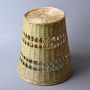 ตะกร้าไม้ไผ่สานด้วยมือ กระเป๋าใบปาล์มไทยแบบดั้งเดิม แพคเกจของขวัญ กระเป๋าทำมือจากธรรมชาติ ของตกแต่ง เป็นมิตรกับสิ่งแวดล้อม - Product Image 3