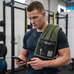 MALUZA INDUSTRIES Serviette de sport personnalisée en gros, séchage rapide, absorbante, toutes saisons, pour fitness, crossfit, club - Product Image 2