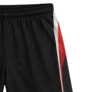 Unisex Black <b>Red</b> Sublimated Lacrosse Shorts Lightweight Polyester Athletic Uniform Sports Wear Performance Apparel - Product Image 4