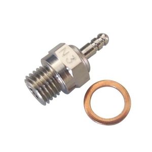 70117 ปลั๊กสปาร์คฮอทโกลว์สำหรับ 1/10 1/8 N3 สำหรับรถ RC ไนโตรเข้ากันได้กับแบรนด์ HPI SHP HSP - Product Image 2