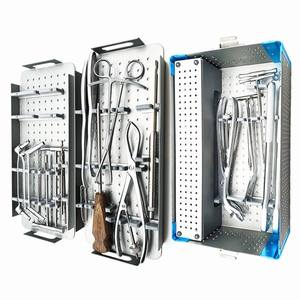 Kit d'instruments pour clouage du tibia – Ensemble complet d'instruments chirurgicaux orthopédiques pour la fixation des fractures osseuses par clou intramédullaire - Product Image 5
