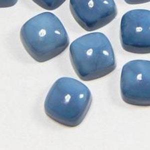 <b>Top</b> Quality Natural Blue Heated Opal Cushion Cabochon Blue Opal loose gemstone High Quality Polished Color Change Wholesale - Product Image 1