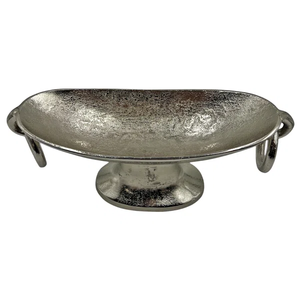 Elegante Cuenco Estilo Wabi-Sabi con Acabado Bronce, Plato de Metal Martillado Premium, Centro de Mesa Rústico de Lujo, Cuenco de Almacenamiento - Product Image 6