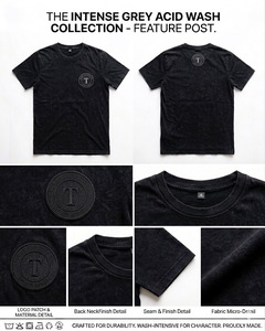Custom Front Unisex Terry O-Neck T-Shirt 240g Polyester/Cotton Breathable Eco-Friendly Anti-shrink <b>Short</b> <b>Sleeve</b> Loose Fit - Product Image 3