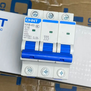 เบรกเกอร์ Chint <span class=keywords><strong>NXB</strong></span>-<span class=keywords><strong>63</strong></span> 3P <span class=keywords><strong>C16</strong></span> 16A 3P เบรกเกอร์อุตสาหกรรม MCB Chint - Product Image 1