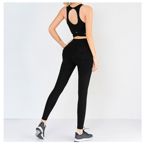 Nuevo Estilo, Directo de Fábrica, Sujetador Deportivo para Mujer de Color Sólido, Alta Sujeción, Elástico en Cuatro Direcciones, Transpirable, Ecológico, con Logotipo Frontal - Product Image 3