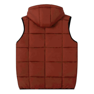 Men Windproof Puffer Vest Winter Sleeveless Jacket Quilted Warm Body <b>Warmer</b> Outdoor Casual Wear OEM Custom Supplier - Product Image 2