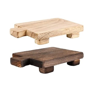 New Arrival Wood Soap Acacia <b>Bar</b> Holder for <b>Shower</b> Kitchen Sink and Bathroom Soap Storage & Hot sale Product - Product Image 3