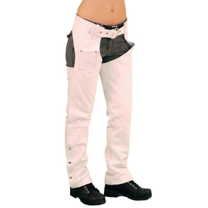 Wholesale Price Solid Material Breathable Washed Men Leather <b>Chaps</b> Cheap Price New Arrival Men Genuine Leather <b>Chaps</b> - Product Image 5