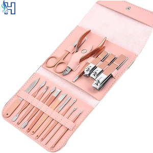Professional Classic Stainless Steel CE Certified Manicure <b>Pedicure</b> <b>Set</b> for Women Men Portable Grooming - Product Image 5