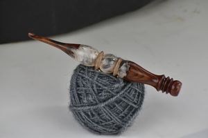 Belladec High Quality Durable Eco-Friendly Elegant Multi/Single Colored Resin <b>Crochet</b> <b>Hooks</b> Ergonomic Finishes for Knitting - Product Image 2