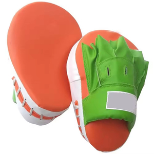 Mitaines de frappe, pads de cible et bandages en cuir PU durable, au design personnalisé, avec couleur et logo sur mesure, pour l'entraînement de boxe - En promotion - Product Image 1