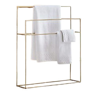 Accesorios de Baño Modernos de Metal y Hierro en Color Negro, Soporte para Toallas de Alta Venta para Uso en el Hogar y el Baño - Product Image 3