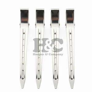 Pince à extensions capillaires professionnelle en acier inoxydable, outil durable pour extensions de vison à usage commercial - HOOPER COMPANY - Product Image 1