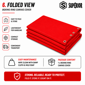 Tapis de toile pour ring de boxe professionnel, couverture de cage MMA, tapis de toile pour boxe et lutte, tapis de ring personnalisables pour la boxe - Product Image 6