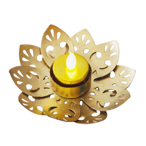 High Quality Brass Vintage Arabic <b>Tea</b> <b>Light</b> Candle Holder With Polish Finished Pure Brass Tealight Holder For Home Decoration - Product Image 4