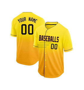Maillot de baseball américain personnalisé pour homme – Respirant, anti-humidité, séchage rapide, grandes tailles, vierge, broderie nom et logo, softball - Product Image 1