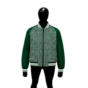 Chaquetas Casuales Verdes con Cierre de Cremallera para Hombre, Cómodas, Corte Regular, Cierre de Cremallera, Manga Larga, Ropa Exterior Urbana Verde, Moda Casual - Product Image 1