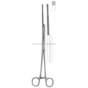 Pinza Manual de Acero Inoxidable A-1 VERITAS Atrauma Vulsellum de 29 cm para Procedimientos Ginecológicos, Personalizada por el Fabricante Original - Product Image 1