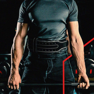 เข็มขัดยกน้ำหนักหนังวัวแท้แบบสั่งทำพิเศษ (OEM) สำหรับงานหนัก รองรับหลังสำหรับออกกำลังกาย ยกน้ำหนัก ซิทอัพ สควอท และเดดลิฟท์ - Product Image 1