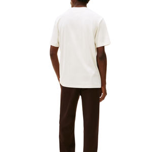 T-shirts pour hommes en coton 100% de qualité supérieure, vente en gros, personnalisables avec logo, coupe ample, impression en relief, t-shirt personnalisé - Product Image 3