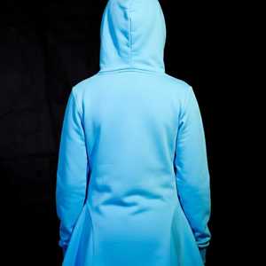 Sweat-shirt d'hiver décontracté à capuche en polaire gaufré pour filles Jack & Jill, manches longues, doux, confortable et élégant, style jeune - Product Image 4