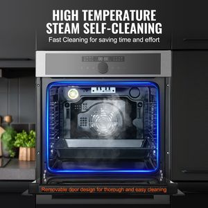 Forno Elettrico da Incasso da 24 Pollici con 16 Funzioni di Cottura (2.68 Cu.Ft) e Timer (3150W) - Capacità 60L - Product Image 5