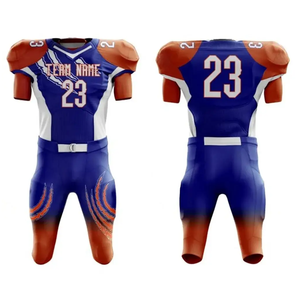 ชุดยูนิฟอร์มอเมริกันฟุตบอลแบบกำหนดเองได้เต็มรูปแบบสำหรับผู้ชาย OEM ODM พร้อมโลโก้สั่งทำ น้ำหนักเบา ราคาประหยัด ชุดยูนิฟอร์มอเมริกันฟุตบอลสำหรับผู้ชาย - Product Image 3