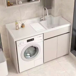 Aluminum Material Eco-Friendly Waterproof and Moisture-Resistant Size 1000mm & 1200mm Laundry Cabinets Modern Design Style - Product Image 5