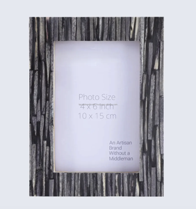 Marco de fotos de travertino personalizado de fábrica, marco de fotos de piedra travertino de escritorio para el hogar de lujo de estilo moderno de India - Product Image 5