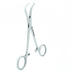 Pinzas de abrazadera de toalla Backhaus de acero inoxidable profesional, pinzas de abrazadera de toalla Backhaus veterinaria, instrumentos Premium de 9 Cm - Product Image 1